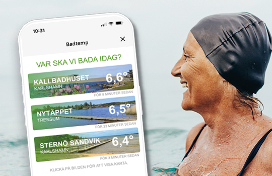 Badtemp i vintervila - tillbaka i sommar