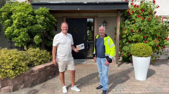 Bild från Mörrums Finmekano som konverterat till fjärrvärme via stöd från Klimatklivet.